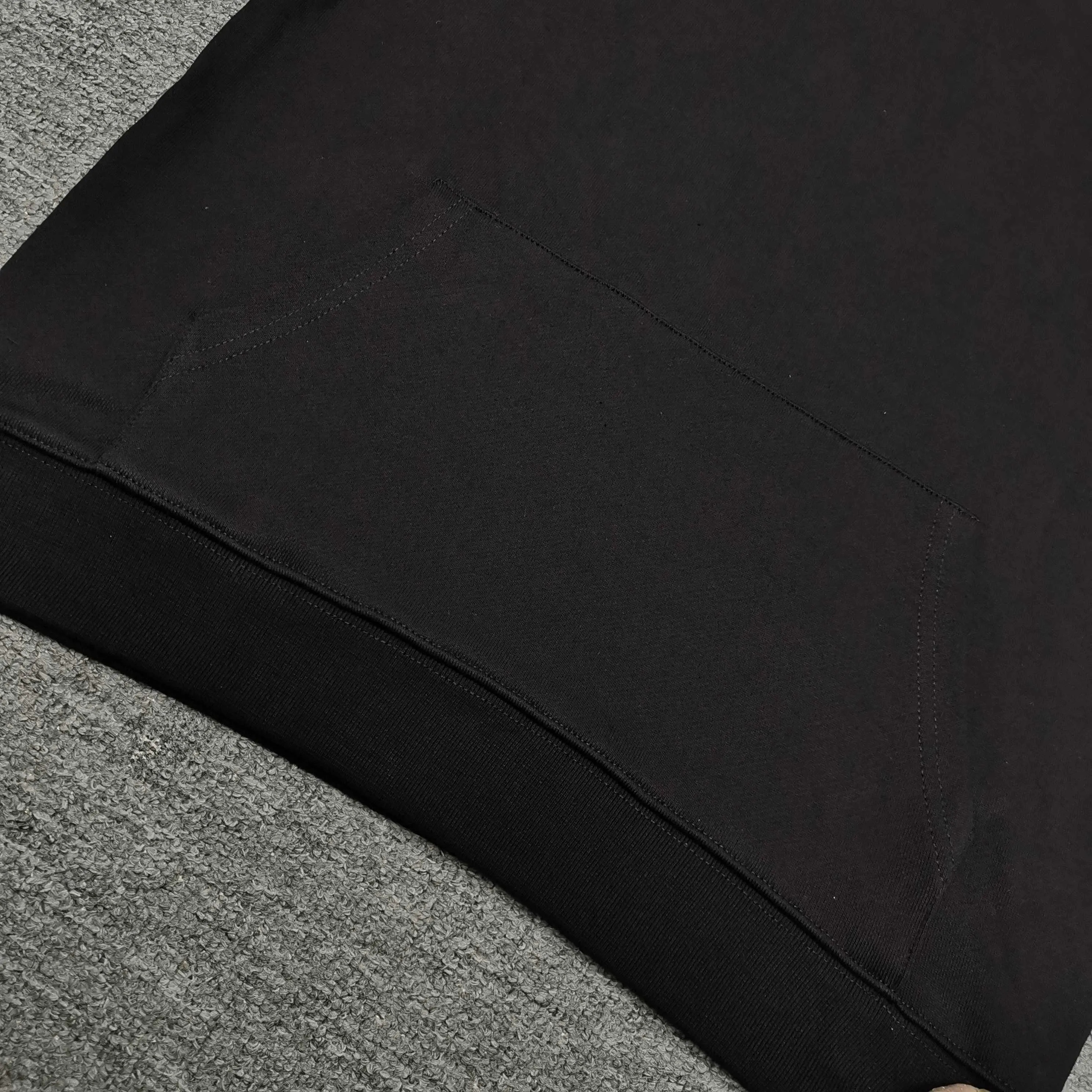 off white 25ss new cordon loose hooded sweatshirt Color: Black Size: S M L XL P410